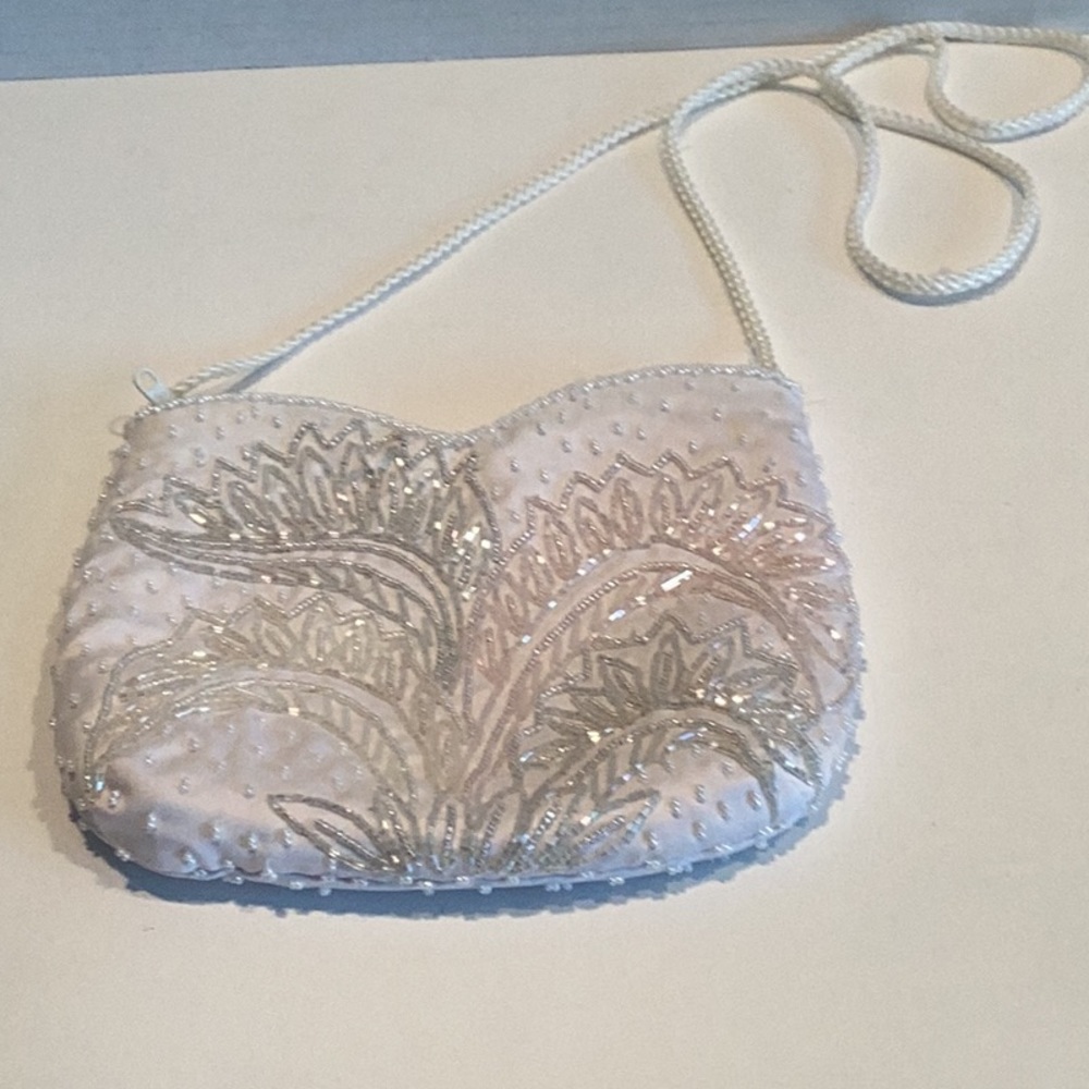 Vintage Handmade Beaded Evening Bag
